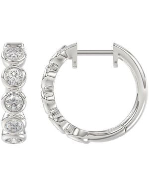 Ethos Creations 14K 1.00 Ct. Tw. Lab-Grown Diamond Earrings - White