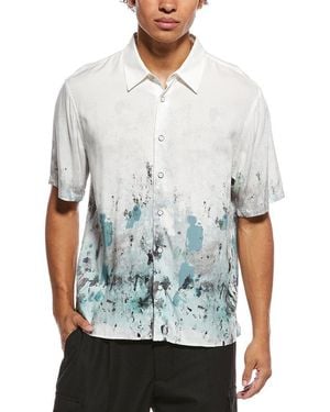 Rag & Bone Printed Dalton Shirt - White