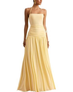 LEON GORI Maxi Dress - Yellow