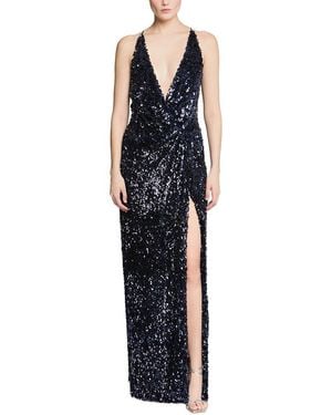 Halston Katri Gown - Blue