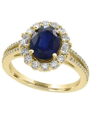 Effy Fine Jewelry 14K 0.41 Ct. Tw. Diamond Ring - Blue