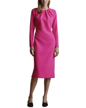 Adam Lippes Minton Wool Dress - Pink