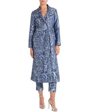 Temperley London Francis Coat - Blue
