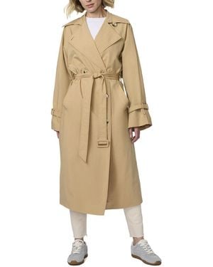 Bernardo Timeless Belted Trench Coat - Natural