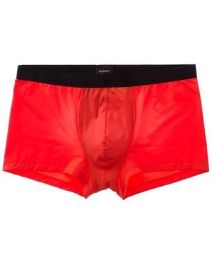 Hanro Micro Touch Boxer Brief - Red