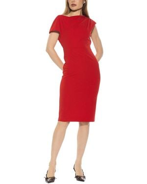 Alexia Admor Althea Sheath Dress - Red