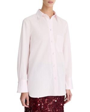 Vince Relaxed Straight Shirt - White