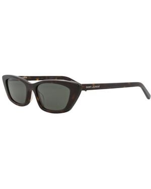 Saint Laurent Sl277 52Mm Sunglasses - Black