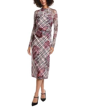 AMUR Edith Midi Dress - Red