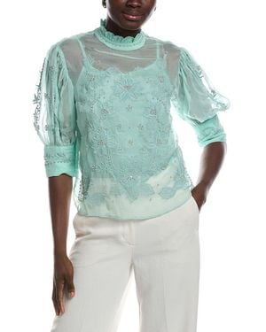 FARM Rio Blouse - Blue