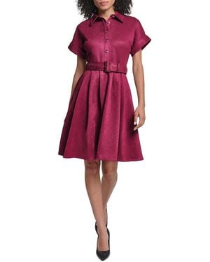 KARL LAGERFELD Midi Dress - Red