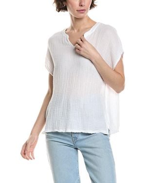 Michael Stars Naomi Gauze Top - White