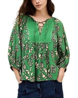 Ba&sh Aura Blouse - Green