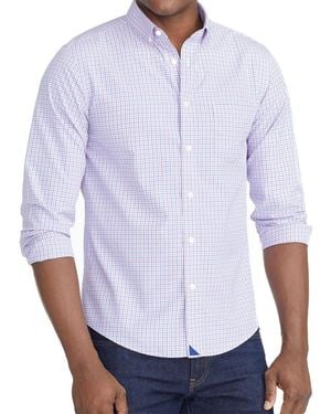 UNTUCKit Luxe Wrinkle-free Monroeville Shirt - Blue