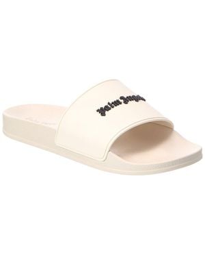 Palm Angels Classic Logo Pool Slider - White