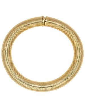 Eye Candy LA Kayla Wire Collar Necklace - Metallic