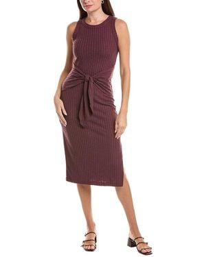 Michael Stars Solana Midi Dress - Red