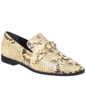 SCHUTZ SHOES Morgan Leather Flat - White
