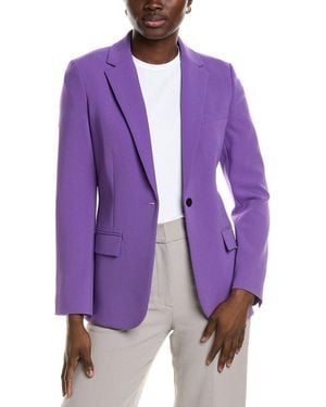 Theory Staple Blazer - Purple