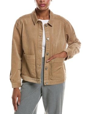 Eileen Fisher Corduroy Jacket - Natural