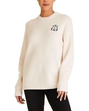 Alala Crest Jumper - White