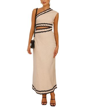 LEON GORI Maxi Dress - Natural