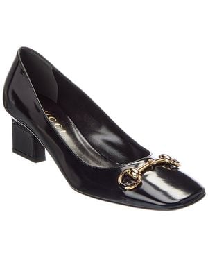 Gucci Signora Leather Pump - Black