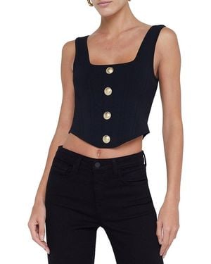 L'Agence Saga Tank Top - Blue