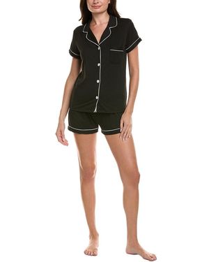 Tart Collections 2Pc Dixie Pyjama Set - Black