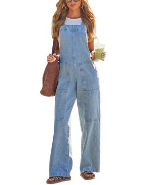 Tedora Jumpsuit - Blue