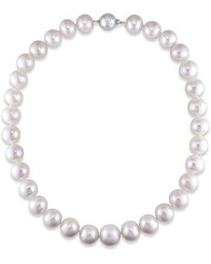 Pearls 14k 12.5-14.5mm Pearl Strand Necklace - White