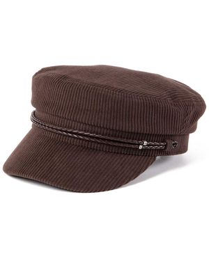 San Diego Hat Corduroy Cabbie - Brown