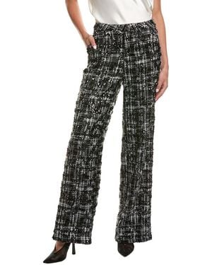 L'Agence Livvy Straight Leg Trouser - Black