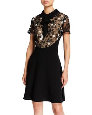 Shani Focus By A-Line Dress - Black