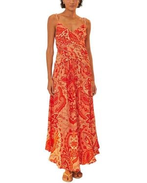 FARM Rio Maxi Dress - Red