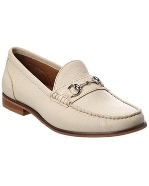 Donald J Pliner Nickolastc Leather Loafer - White