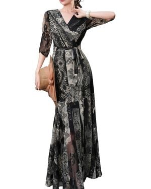 BURRYCO Maxi Dress - Black