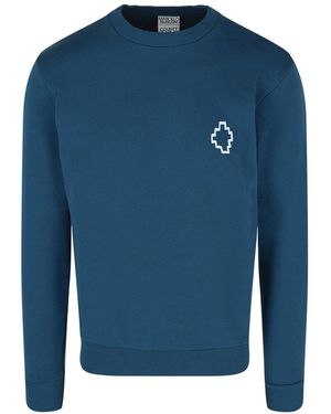 Marcelo Burlon Activewear Sweatshirt - Blue