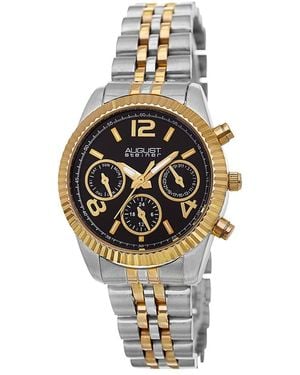 August Steiner Stainless Steel Watch - Metallic