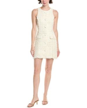 Endless Rose Tweed Mini Dress - Natural
