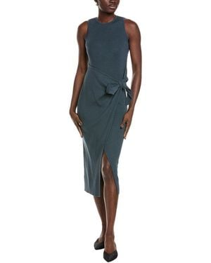 Toccin Abigail Sarong Racer Sweaterdress - Blue
