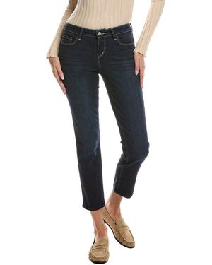 L'Agence Mallis High-Rise Bow-Leg Jean - Blue