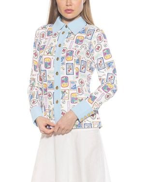 Alexia Admor Leland Shirt - White