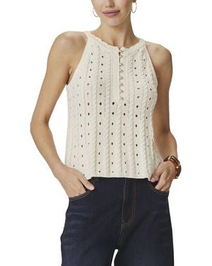 Splendid Foster Sweater Tank - White