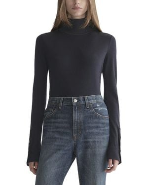 A.L.C. Elyse Wool Top - Black