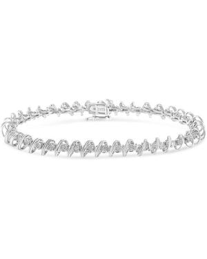 Haus of Brilliance 0.50 Ct. Tw. Diamond Tennis Bracelets - White