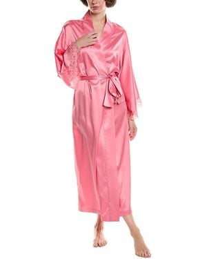 Natori Peony Glamour Robe - Pink