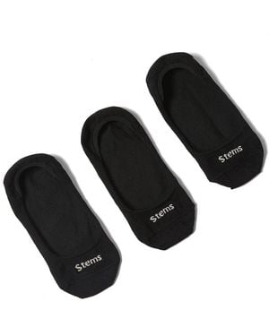 Stems 3Pk Step Liners - Black
