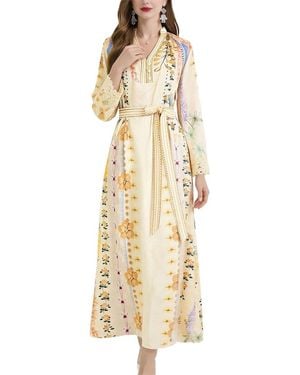 Vincent Maxi Dress - Metallic