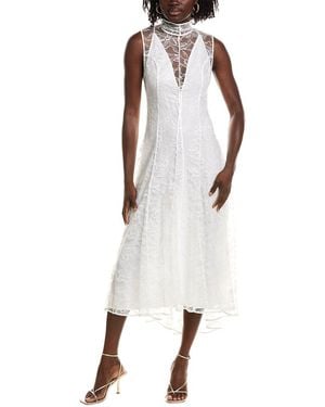 Alexis Rhiane Midi Dress - White